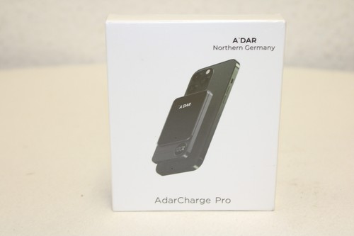 Adar charge pro Magnetische Powerbank Schwarz Neu Rechnung MwSt