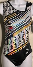 GK DISNEY ADULT MEDIUM MICKEY  MINNIE MOUSE GYMNASTICS DANCE TANK LEOTARD SZ M