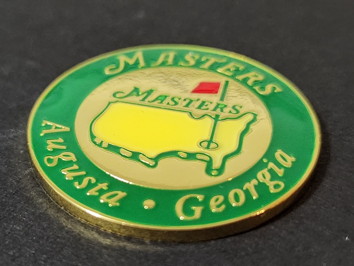 マスターズゴルフ　2024年　フラッグ マスターズフラッグ&マーカー（2024 Masters golf Ball Marker