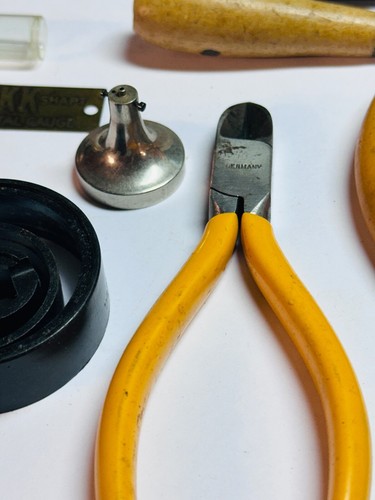 Vintage Jewelers / Watchmakers Tools Lot - PLIERS GRAVERS OILER OPENERS MORE - Picture 7 of 21
