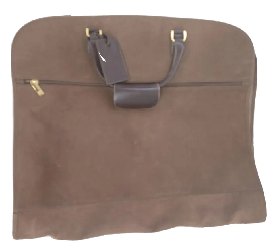 Diane Von Furstenberg DVF Traje de Ropa Bolsa de Viaje 43" Marrón Llevar Foto 2 de 4