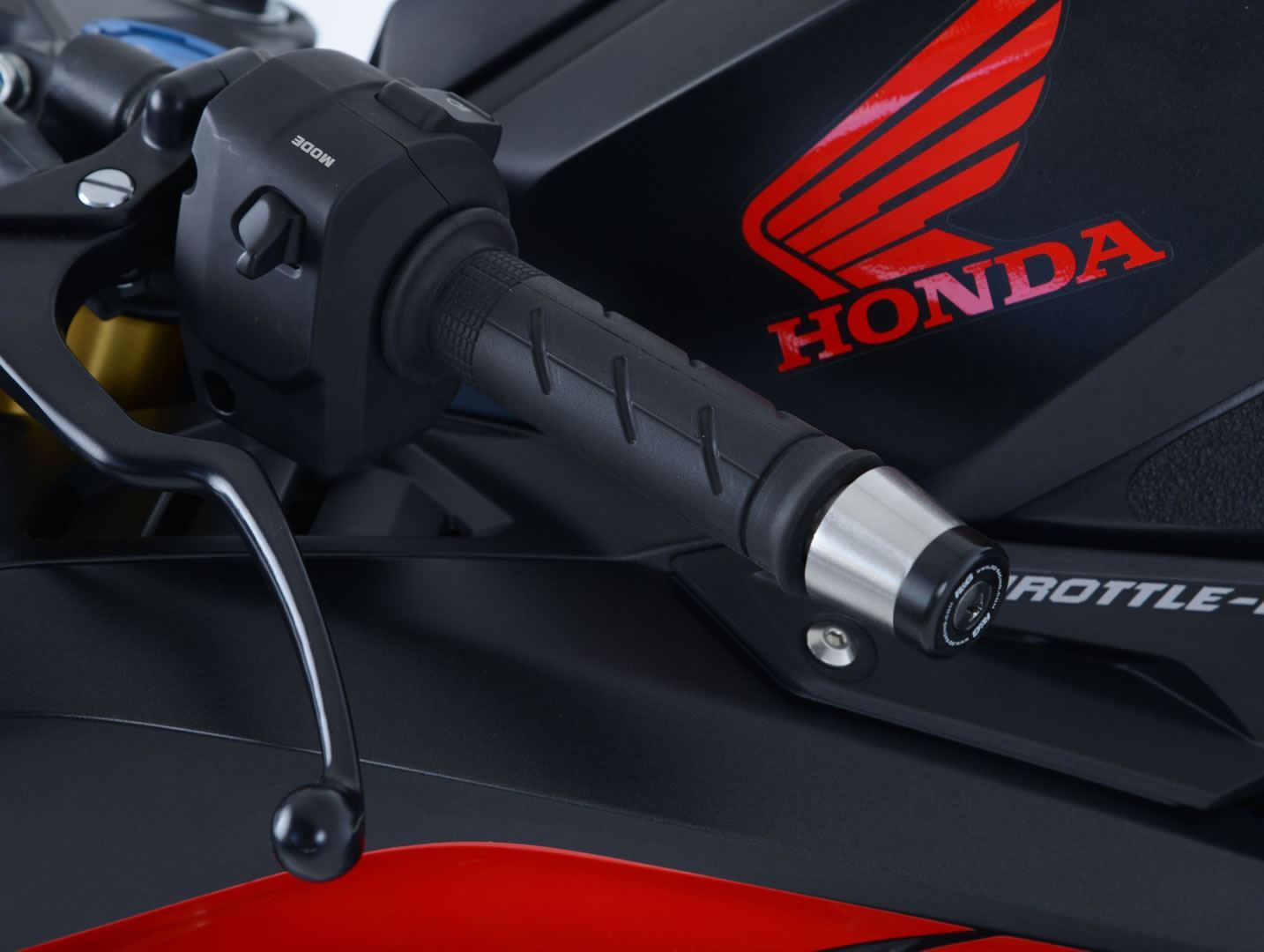 R&G Bar End Sliders Black (Taper Style) Honda CBR650R 2019 - 2024