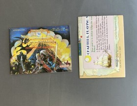 Nintendo NES Game The Magic Of Scheherazade Box w/ Manual & Map Vintage!