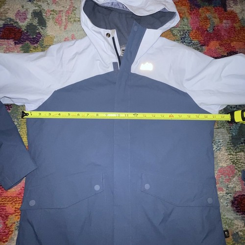 Girls REI Co-op Insulated Jacket Sz 18 Youth XL Waterproof Hood Rain Blue EUC - Picture 4 of 7