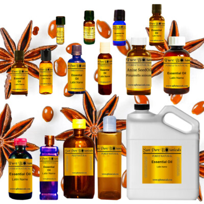 Aniseed Essential Oil Anise Seed - 100% Pure - Sizes 3 ml to 1 Gallon WHOLESALE