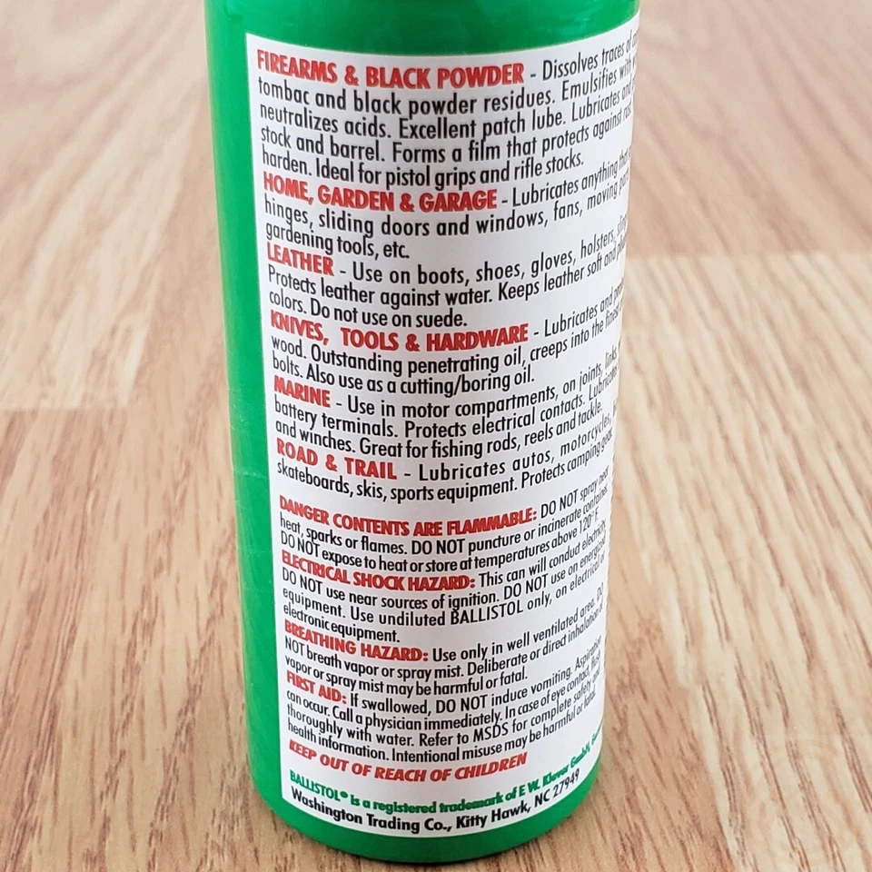 Limpiador/lubricante Ballistol ecológico seguro para la piel protege y conserva Foto 3 de 4