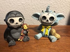 furrybones lot of 2 Figurines skeleton Summit Collection