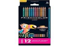 Prismacolor Metallic Colored Pencils Set, Pack Of 12 Count Office Product