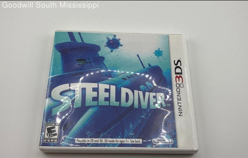 Nintendo 3ds Steel Diver Video Game