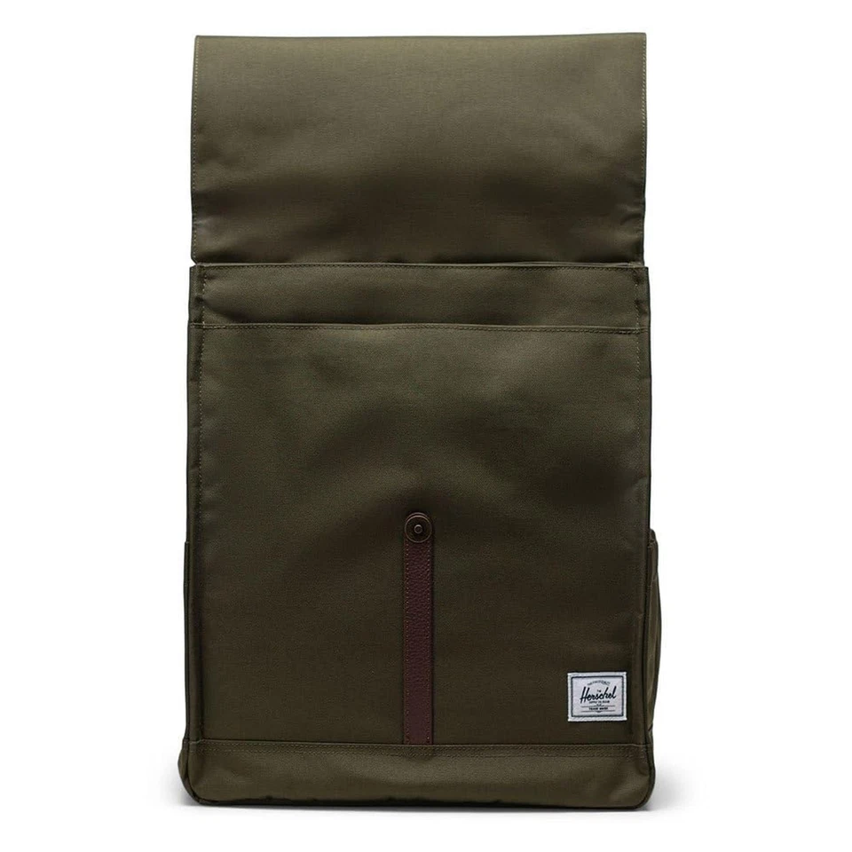 Mochila Herschel City, verde hera, volume médio 14,0L - Imagem 2 de 4