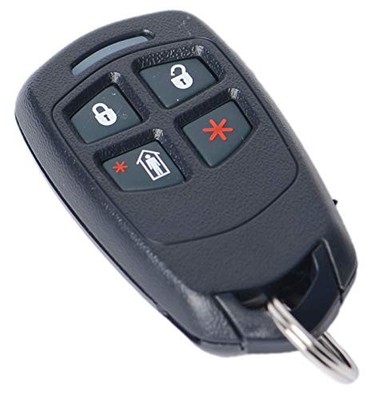 HONEYWELL HOME HONEYWELL ADEMCO 5834-4 FOUR-BUTTON WIRELESS KEY REMOTE - BLACK
