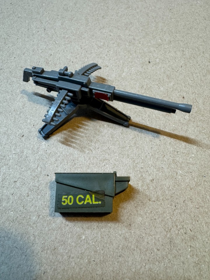 Hasbro 1984 GI Joe Machine Gun Defense Unit with Blueprints Playset | eBay