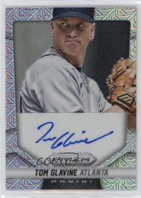 2014 Panini Prizm Mojo Prizm 40/75 Tom Glavine #TG Auto HOF 0l2