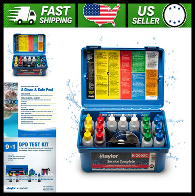 Taylor Pool & Spa Test Kit High Range Reagents