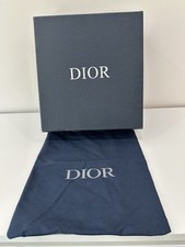 Dior Blue Shoe Box with Dust Bag (with imperf...