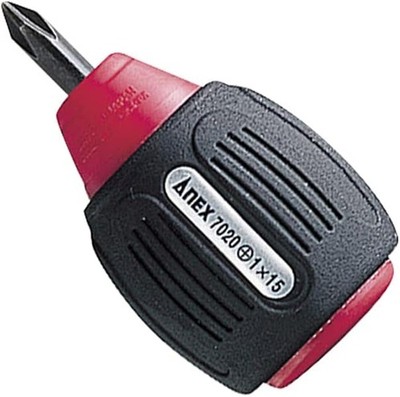 NEW ANEX Driver Starby Slit Handle +1x15 No.7020 from JAPAN