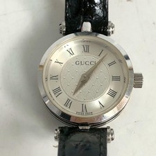 Gucci Shelley Line Dress Quartz Ladies Wristwatch Authentic wrist 14cm