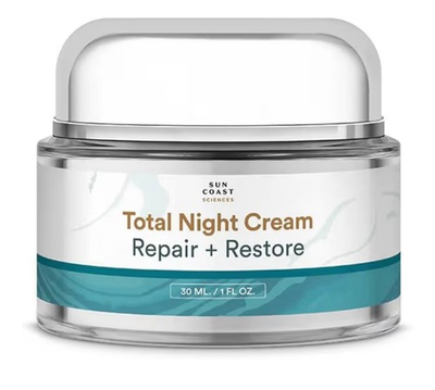 #ad SUN COAST SCIENCES Total Night Cream Repair Restore 1 Fl Oz All Skin Types $28.95