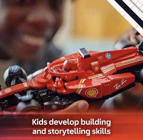 LEGO Speed Champions Ferrari SF-24 F1 Race Car Toys - Building Sets for Kids, - Picture 6 of 8