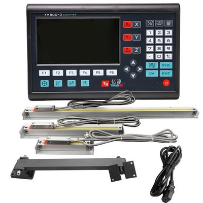 3 Axis DRO Digital Readout Meter Linear Scale 12x26x32inch 9x42 Bridgeport Mill