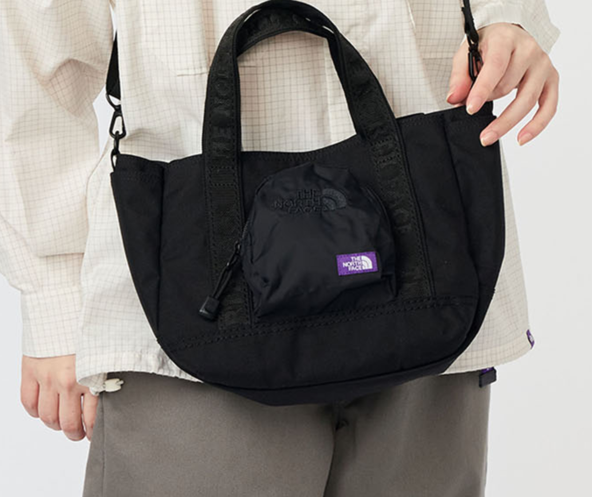 2025New THE NORTH FACE Purple Label CORDURA Nylon Shoulder Tote