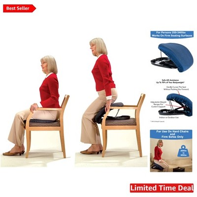 Upeasy Lift Assist Plus - Portable Self-Powered Cushion, 340 lbs Support