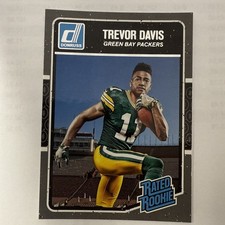2016 Panini Donruss Rated Rookie #396 Trevor Davis Green Bay Packers
