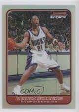 2006-07 Bowman Draft Picks & Stars Chrome Refractor 75/249 Bobby Simmons #75 0c2