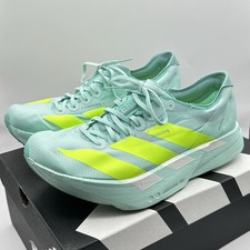 Adidas Adizero Adios Pro 4 Semi Flash Aqua JR1243 Womens 8.5 Marathon Running