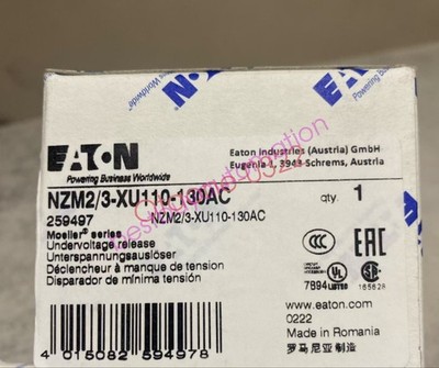 1PC   NZM2/3-XU110-130AC New In Box Expedited Shipping FedEx or DHL #zc