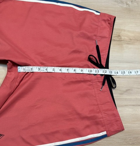 VOLCOM Swim Trunks Lawton Board Shorts 7.5” Coral/ Mineral Red Surf Men's sz 34 - Picture 11 of 13