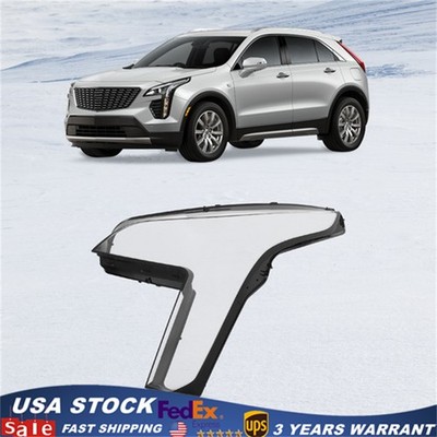 Headlight Lens Cover For 2018-2021 Cadillac XT4 Front Left Side Headlamp Cover