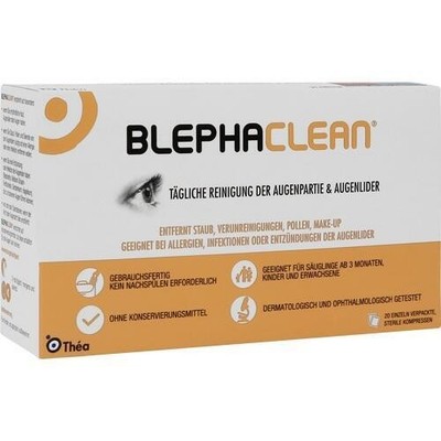 BLEPHACLEAN Kompressen sterile, 20 St PZN 03658390