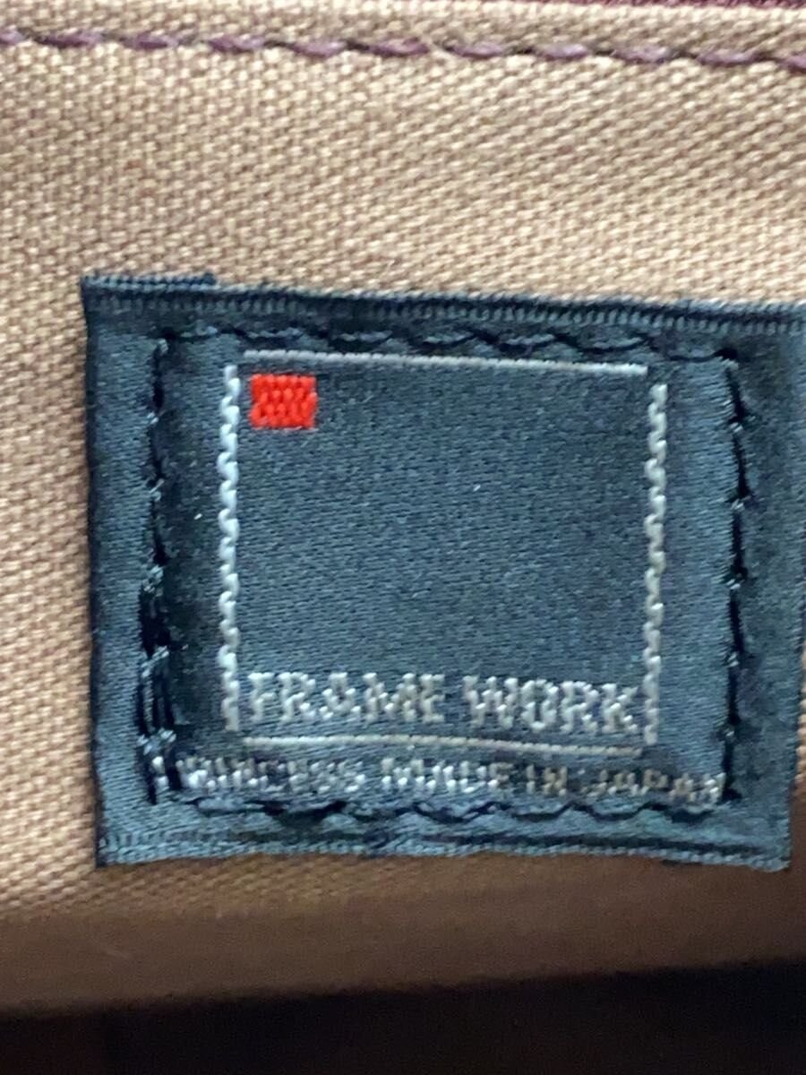 FRAMeWORK Backpack Leather BRW Plain - image 5