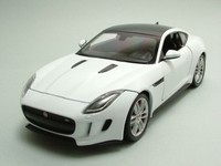 Jaguar F-Type Coupe 2014 Weiß Modellauto 1:24 Welly