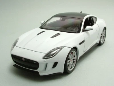 Jaguar F-Type Coupe 2014 weiß Modellauto 1:24 Welly - Bild 1 von 4