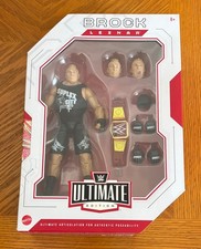 BROCK LESNAR new & sealed WWE wrestling ULTIMATE EDITION FIGURE ( Series 4 ) ufc
