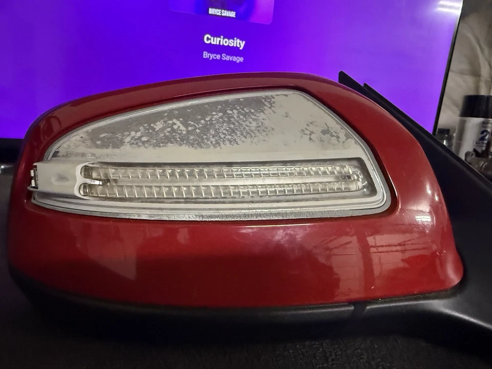 08-2009 MERCEDES BENZ W204 C350 C300 SEDÁN PUERTA LATERAL DERECHA ESPEJO RETROVISOR OEM Foto 2 de 4