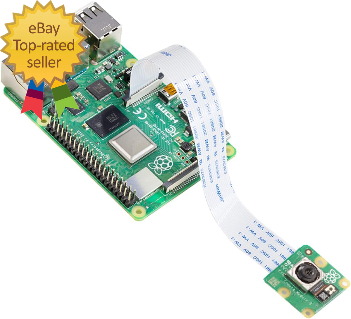 for Raspberry Pi Camera Module 3 12MP IMX708 75° Autofocus Pi 