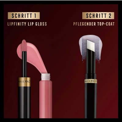 Max Factor Lipfinity Farbe 015 Etheral & 001 Pearly Nude