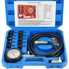 DASBET Engine Oil Pressure Tester Cylinder Gauge Kit