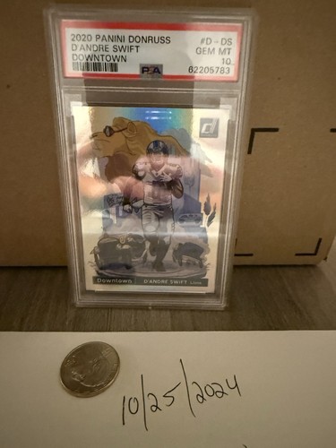 2020 Panini Donruss - Downtown! D'Andre Swift #D-39 (RC)