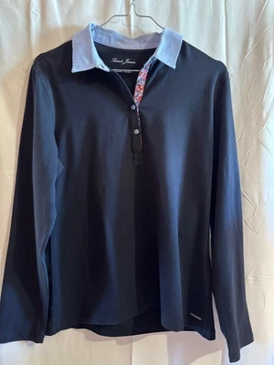 SAINT JAMES polo bleu marine taille 40 - Photo 1/3
