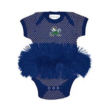 Feet Ahead Notre Dame Fighting Irish Girls Newborn Infant Polka Dot Tutu Body...