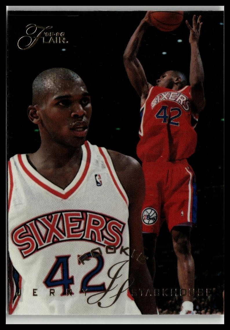 1995-96 Flair #219 Jerry Stackhouse