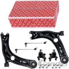 FEBI QUERLENKER+KOPPELSTANGE VORNE passend für VW TOURAN 5T1 PASSAT B8 AUDI Q3