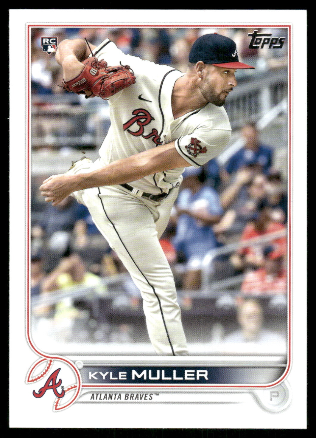 2022 Topps #30 Kyle Muller Rookie Card RC