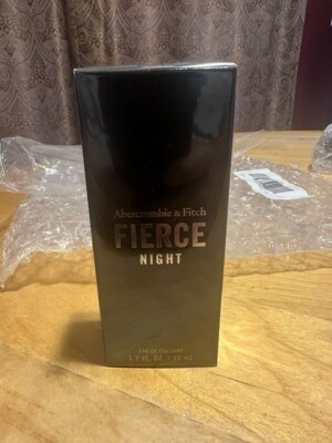 Abercrombie & Fitch FIERCE NIGHT Cologne 1.7 oz New Sealed in box