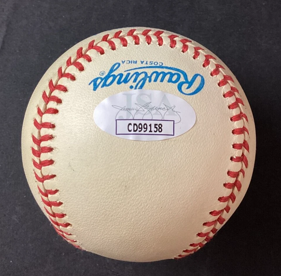 Bill 'Moose' Skowron 签名罗林斯棒球 JSA 签名 #14 纽约洋基队 MLB! — 第 4/4 张图片