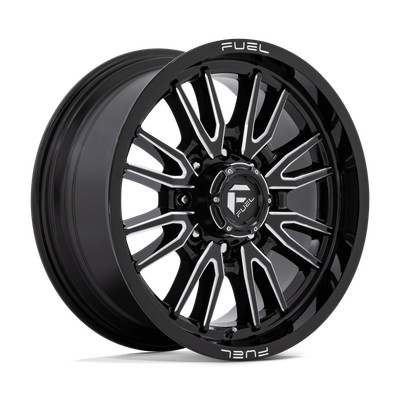 Fuel Off Road D761 CLASH 20x9 8x170 20mm Gloss Black/Milled; D76120901757